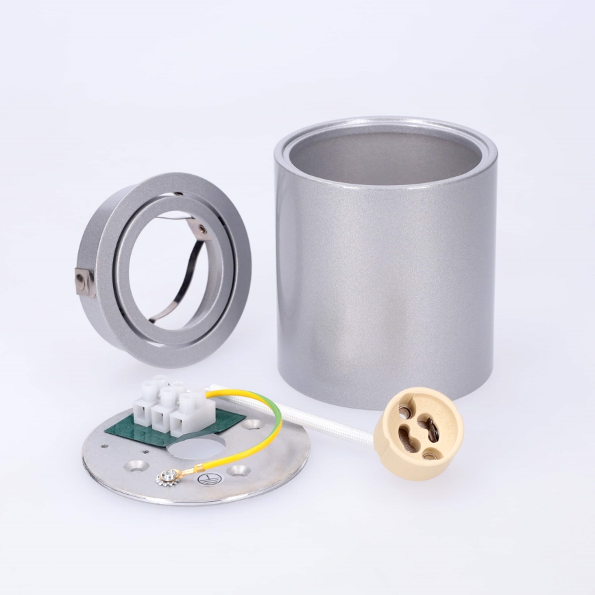 BRILAGI - Oprawa punktowa MIA 1xGU10/30W/230V 84x80 mm srebrna