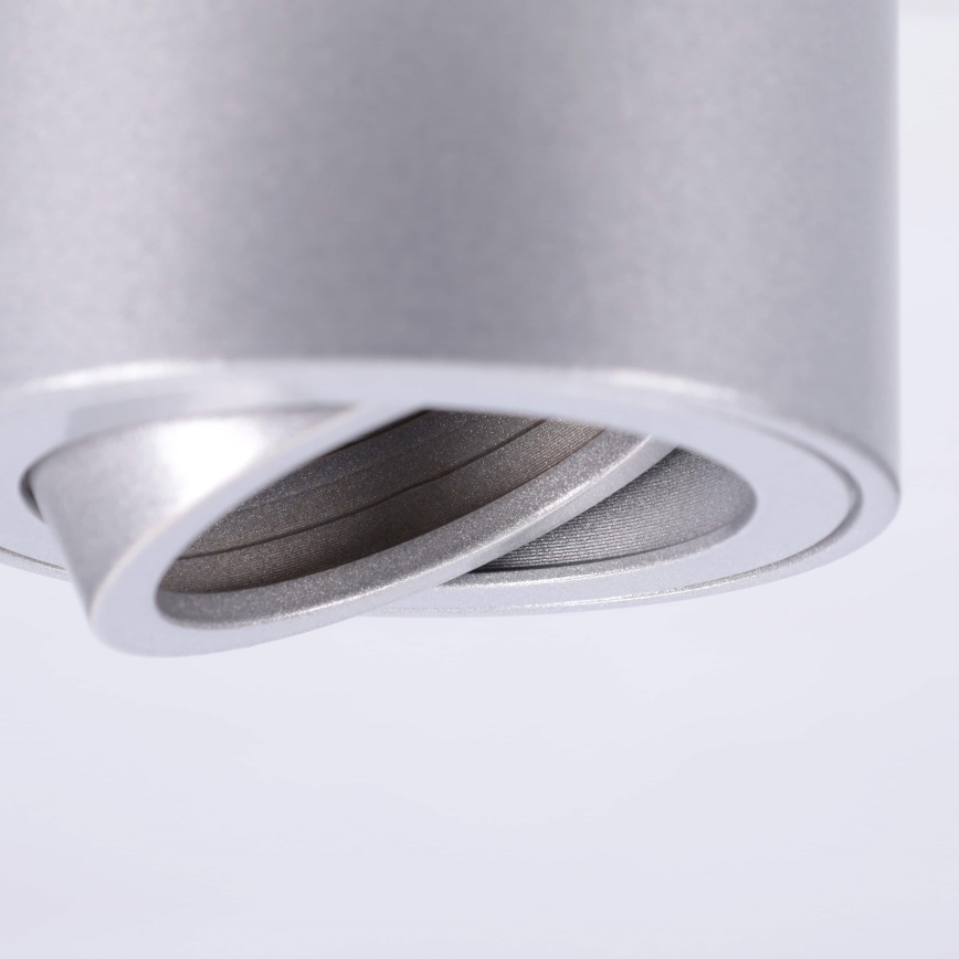 BRILAGI - Oprawa punktowa MIA 1xGU10/30W/230V 84x80 mm srebrna