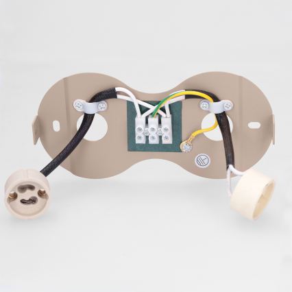 BRILAGI - Oprawa punktowa MIA DOUBLE 2xGU10/30W/230V beżowa