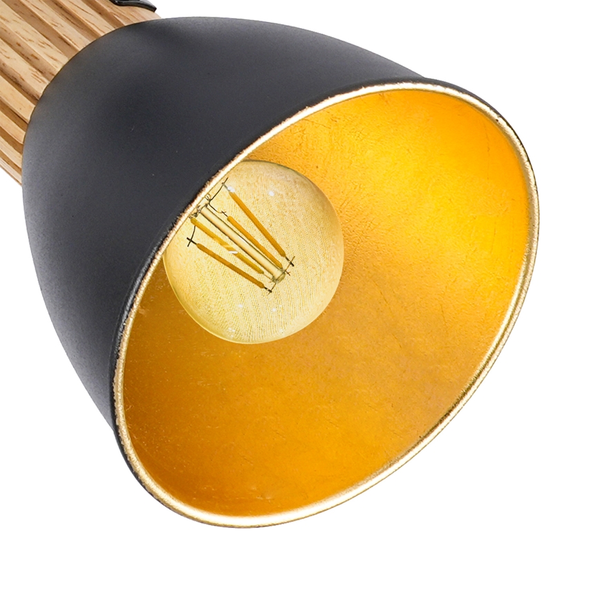 Brilagi - Oprawa punktowa ODENSE 2xE14/10W/230V drewno/czarny