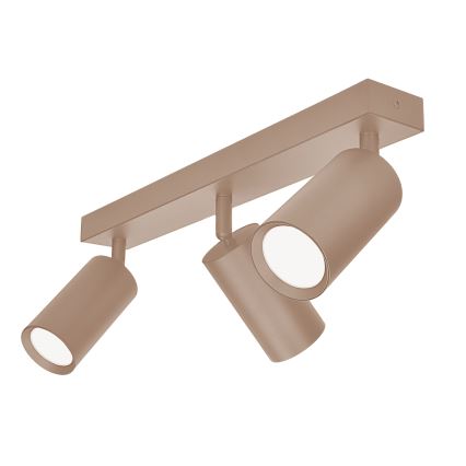 Brilagi - Oprawa punktowa SELE 3xGU10/30W/230V beżowa