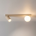 Brilagi - Oprawa punktowa SELE BALL 1xGU10/30W/230V + 1xG9/10W beżowa