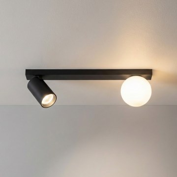 Brilagi - Oprawa punktowa SELE BALL 1xGU10/30W/230V + 1xG9/10W czarna
