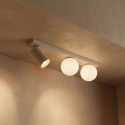 Brilagi - Oprawa punktowa SELE BALL 1xGU10/30W/230V + 2xG9/10W beżowa