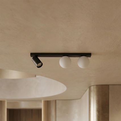Brilagi - Oprawa punktowa SELE BALL 1xGU10/30W/230V + 2xG9/10W czarna