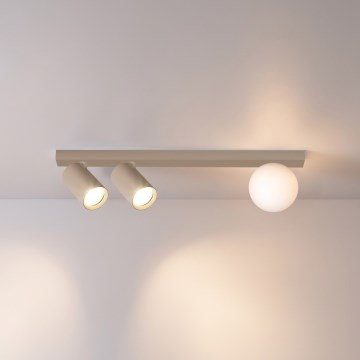 Brilagi - Oprawa punktowa SELE BALL 2xGU10/30W/230V + 1xG9/10W beżowa