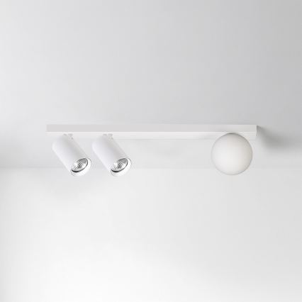 Brilagi - Oprawa punktowa SELE BALL 2xGU10/30W/230V + 1xG9/10W biała