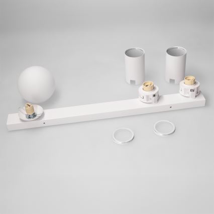 Brilagi - Oprawa punktowa SELE BALL 2xGU10/30W/230V + 1xG9/10W biała