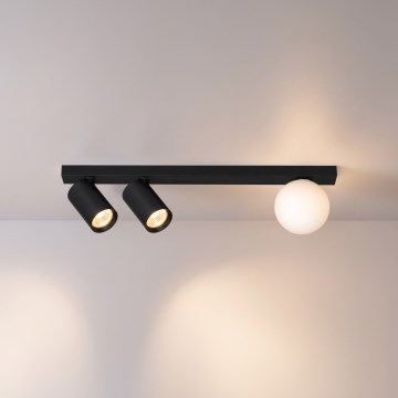 Brilagi - Oprawa punktowa SELE BALL 2xGU10/30W/230V + 1xG9/10W czarna