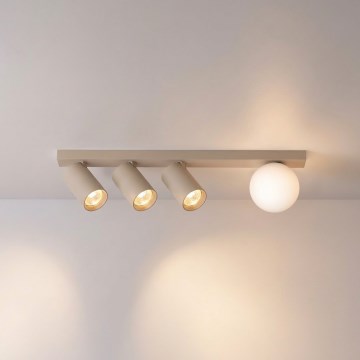 Brilagi - Oprawa punktowa SELE BALL 3xGU10/30W/230V + 1xG9/10W beżowa