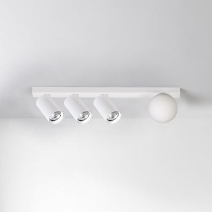 Brilagi - Oprawa punktowa SELE BALL 3xGU10/30W/230V + 1xG9/10W biała