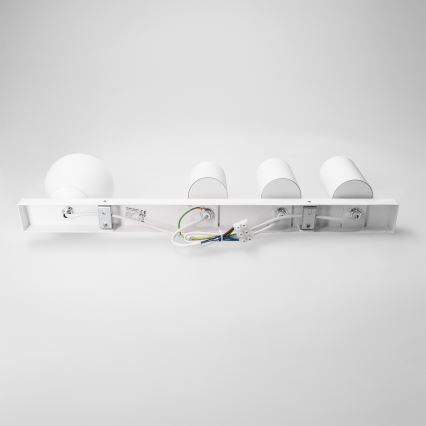Brilagi - Oprawa punktowa SELE BALL 3xGU10/30W/230V + 1xG9/10W biała