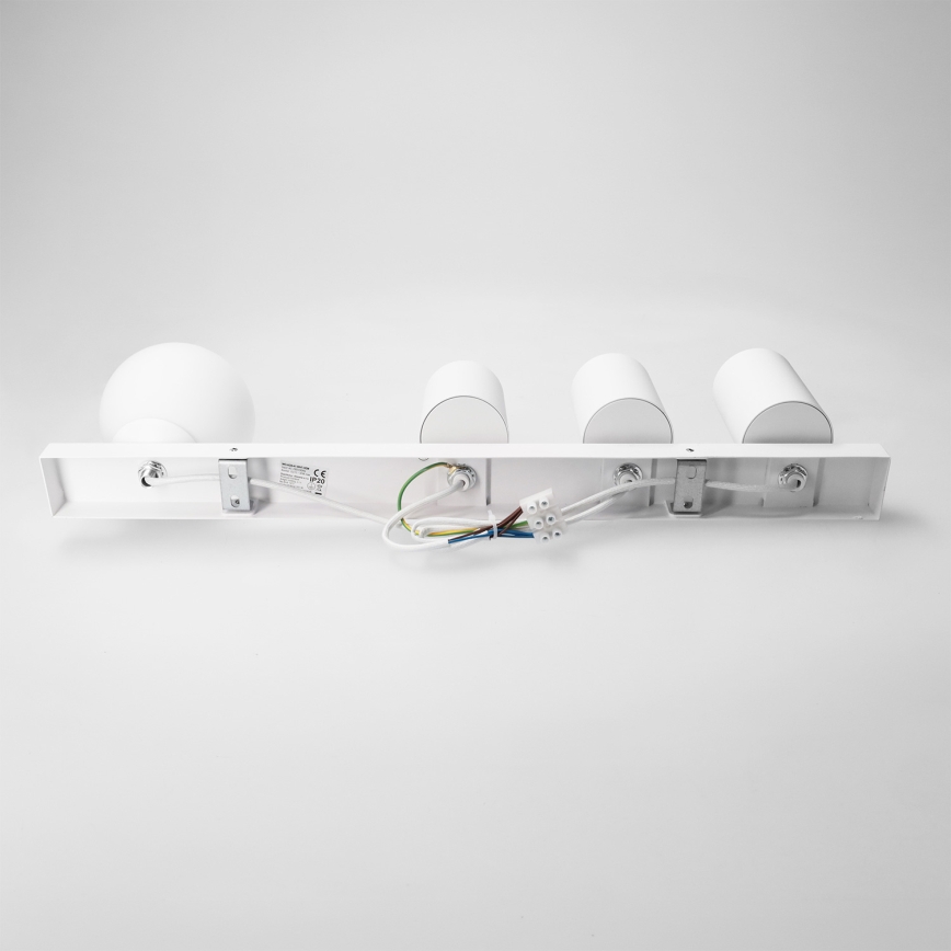 Brilagi - Oprawa punktowa SELE BALL 3xGU10/30W/230V + 1xG9/10W biała
