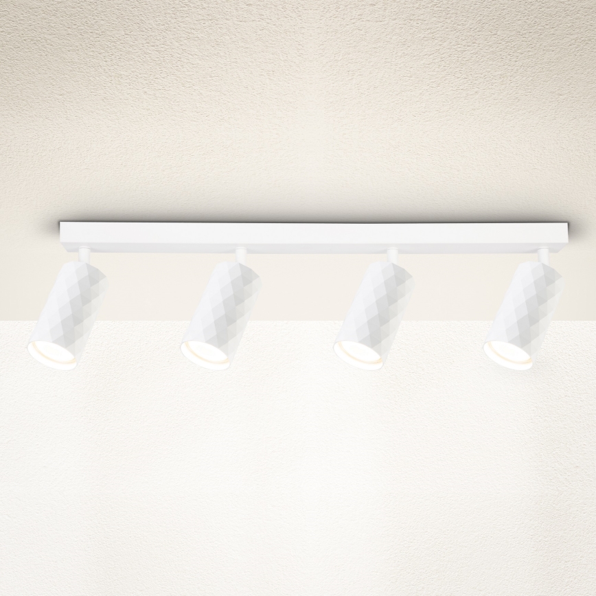 Brilagi - Oprawa punktowa SELE DIAMANT 4xGU10/30W/230V biała