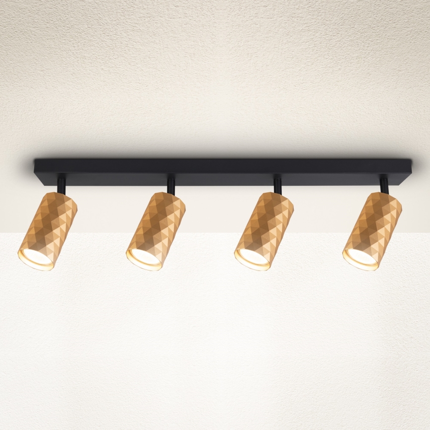 Brilagi - Oprawa punktowa SELE DIAMANT 4xGU10/30W/230V złota