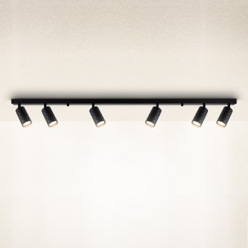 Brilagi - Oprawa punktowa SELE DIAMANT 6xGU10/30W/230V czarna