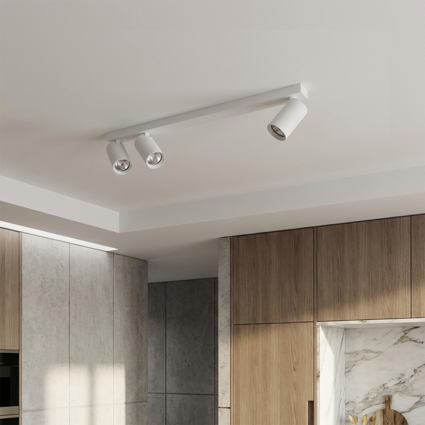 Brilagi - Oprawa punktowa SELE LONG 3xGU10/30W/230V biała