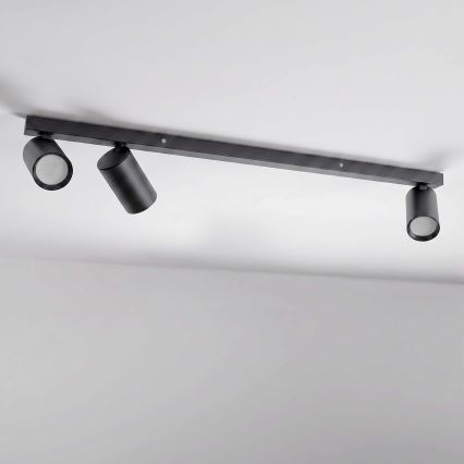 BRILAGI - Oprawa punktowa SELE LONG 3xGU10/30W/230V czarna
