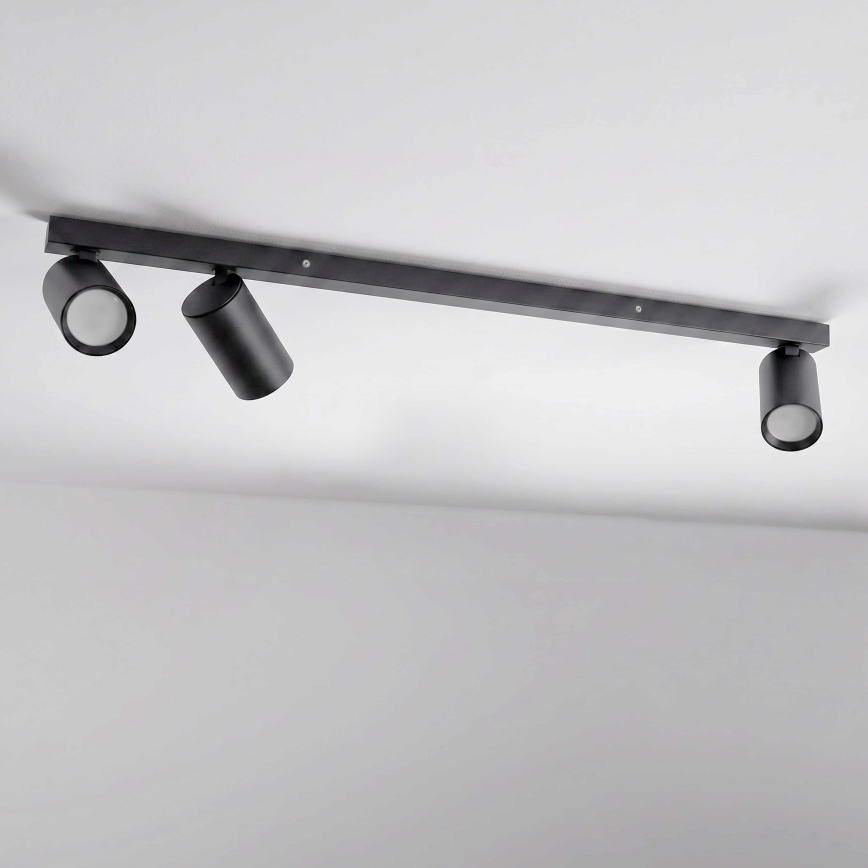 BRILAGI - Oprawa punktowa SELE LONG 3xGU10/30W/230V czarna