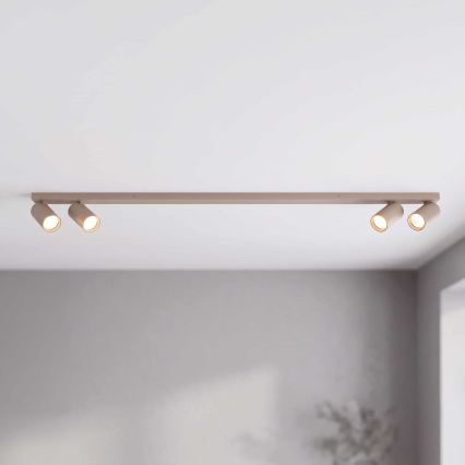 BRILAGI - Oprawa punktowa SELE LONG 4xGU10/30W/230V beżowa