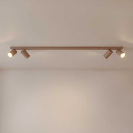 BRILAGI - Oprawa punktowa SELE LONG 4xGU10/30W/230V beżowa