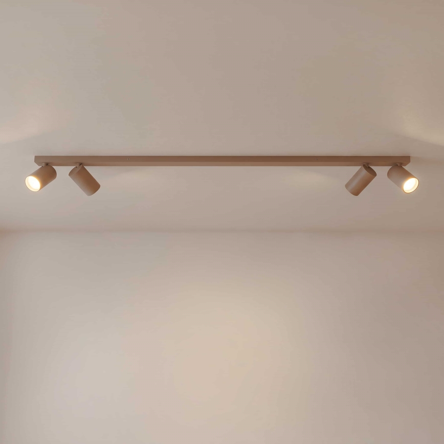 BRILAGI - Oprawa punktowa SELE LONG 4xGU10/30W/230V beżowa