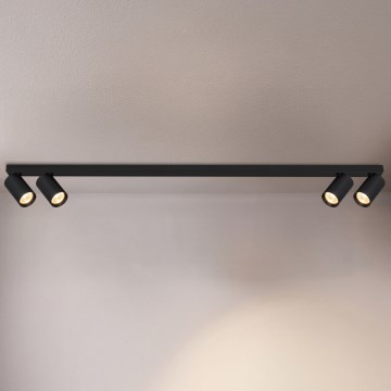 Brilagi - Oprawa punktowa SELE LONG 4xGU10/30W/230V czarna