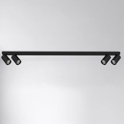 Brilagi - Oprawa punktowa SELE LONG 4xGU10/30W/230V czarna