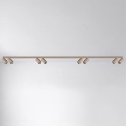 Brilagi - Oprawa punktowa SELE LONG 8xGU10/30W/230V beżowa