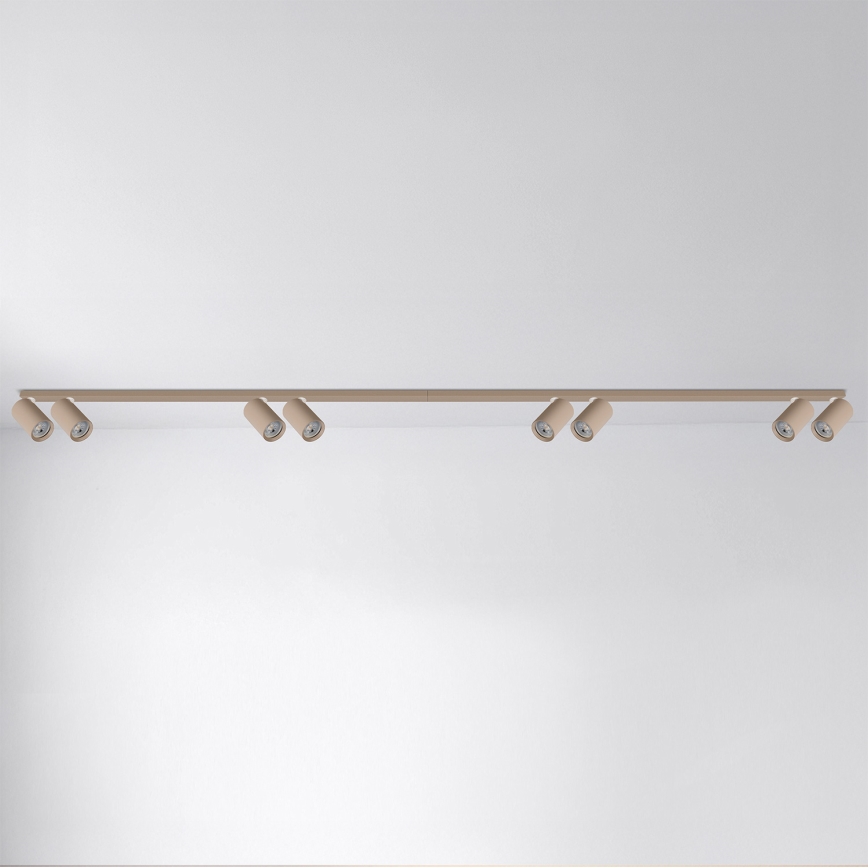 Brilagi - Oprawa punktowa SELE LONG 8xGU10/30W/230V beżowa