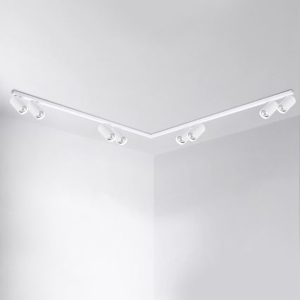 Brilagi - Oprawa punktowa SELE LONG 8xGU10/30W/230V biała