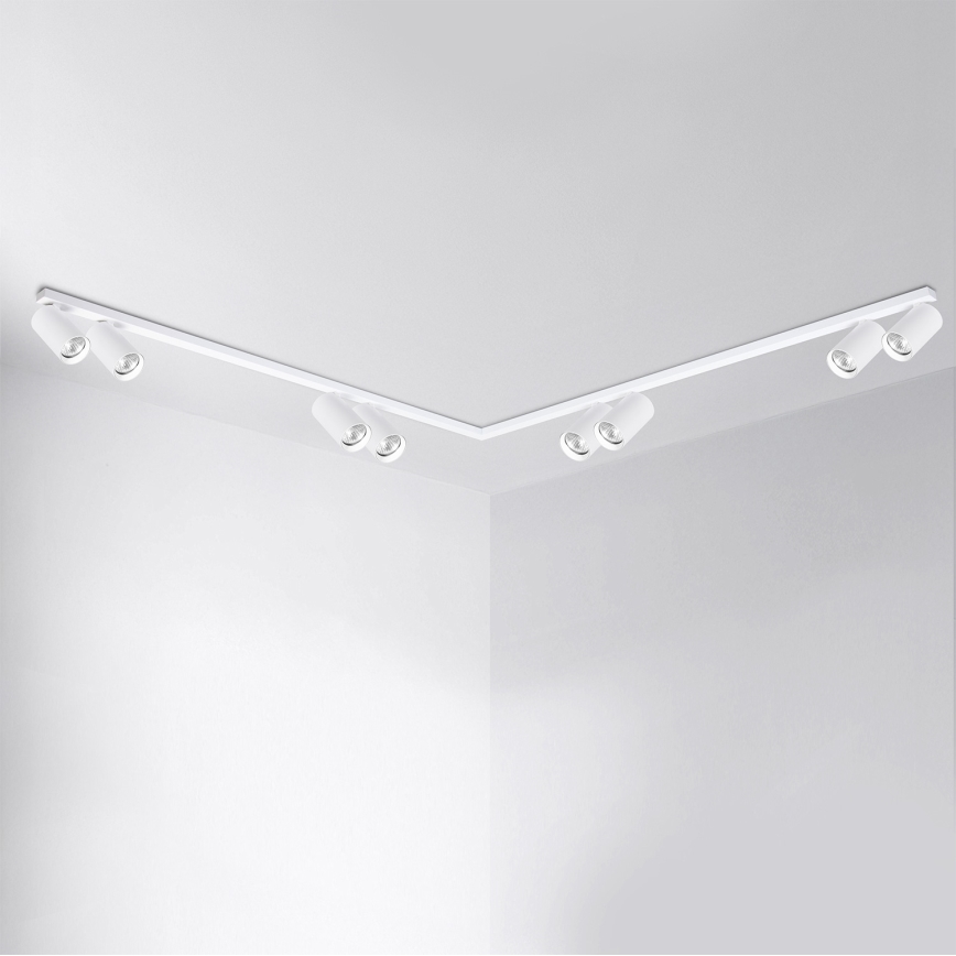 Brilagi - Oprawa punktowa SELE LONG 8xGU10/30W/230V biała