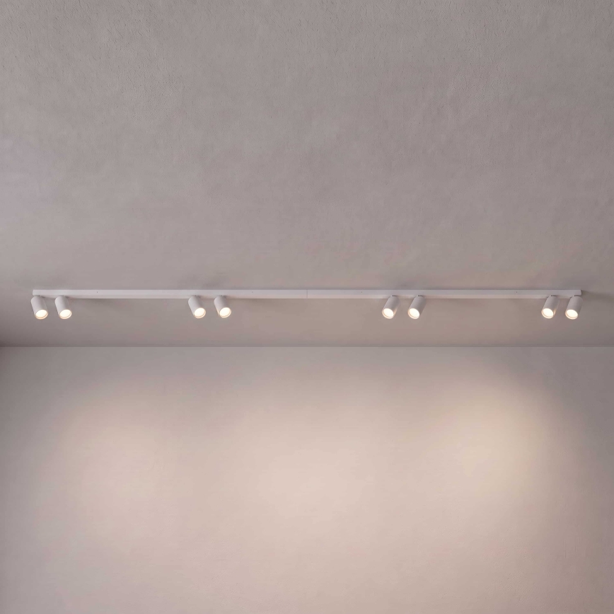 BRILAGI - Oprawa punktowa SELE LONG 8xGU10/30W/230V biała