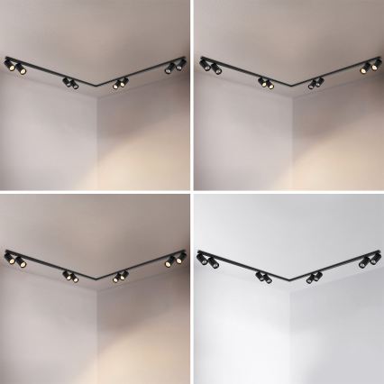 Brilagi - Oprawa punktowa SELE LONG 8xGU10/30W/230V czarna