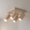 Brilagi - Oprawa punktowa SELE SQUARE 4xGU10/30W/230V beżowa