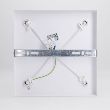 BRILAGI - Oprawa punktowa SELE SQUARE 4xGU10/30W/230V biała/dekor dębu