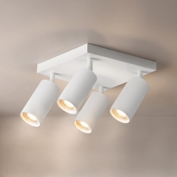 Brilagi - Oprawa punktowa SELE SQUARE 4xGU10/30W/230V biała