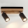 Brilagi - Oprawa punktowa SELE WOOD 2xGU10/30W/230V czarny/drewno