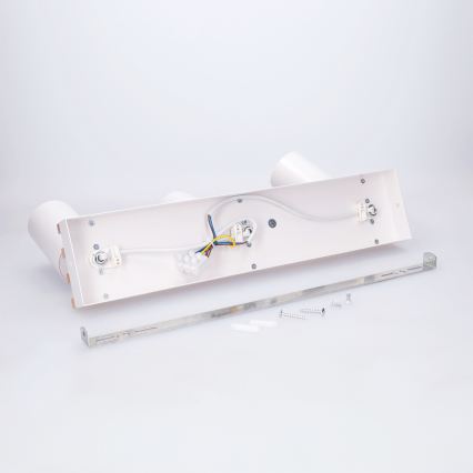 Brilagi - Oprawa punktowa SELE WOOD ACOUSTIC 3xGU10/30W/230V biały/drewno