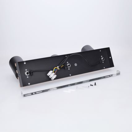 Brilagi - Oprawa punktowa SELE WOOD ACOUSTIC 3xGU10/30W/230V czarny/drewno