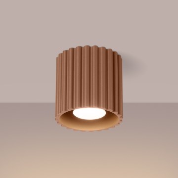 Brilagi - Oprawa punktowa SFERA 1xGU10/10W/230V śr. 10 cm brązowa