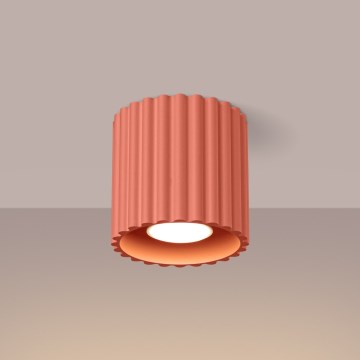 Brilagi - Oprawa punktowa SFERA 1xGU10/10W/230V, średnica 10 cm, różowa