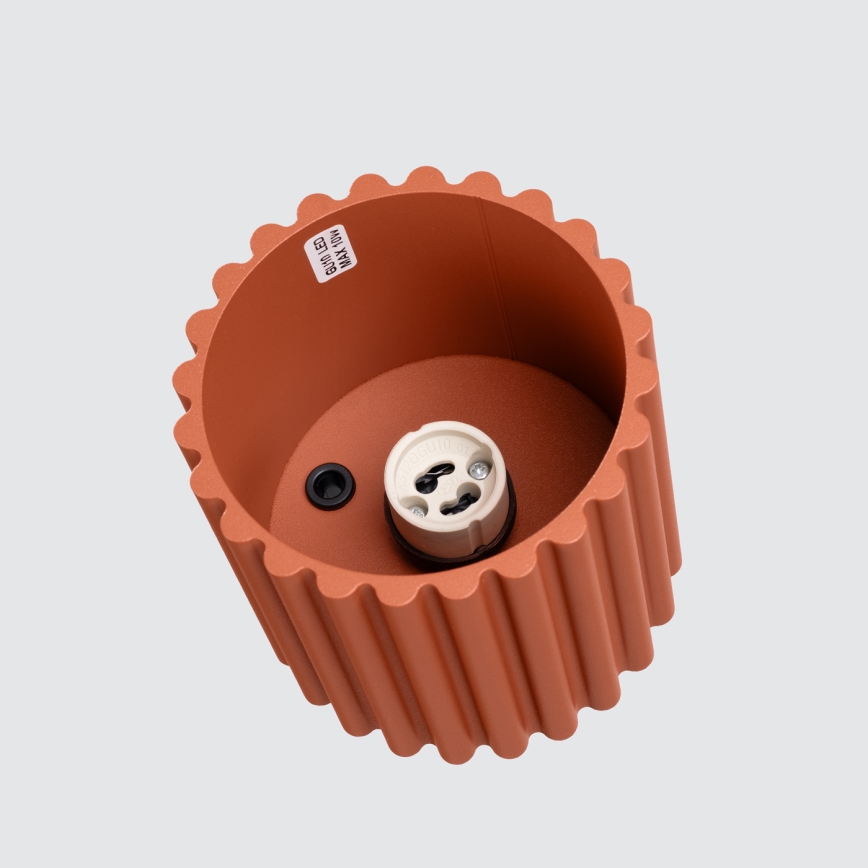 Brilagi - Oprawa punktowa SFERA 1xGU10/10W/230V Ø 10 cm czerwona