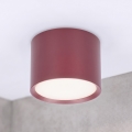 BRILAGI - Oprawa punktowa SMOOTH 1xGX53/15W/230V 60x82 mm bordowa