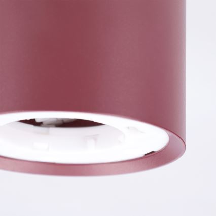 BRILAGI - Oprawa punktowa SMOOTH 1xGX53/15W/230V 60x82 mm bordowa