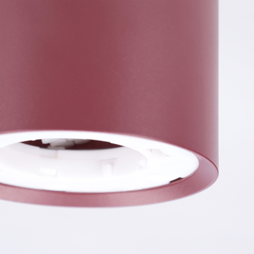 BRILAGI - Oprawa punktowa SMOOTH 1xGX53/15W/230V 60x82 mm bordowa
