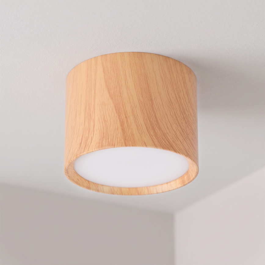 BRILAGI - Oprawa punktowa SMOOTH 1xGX53/15W/230V 60x82 mm dekor dębu