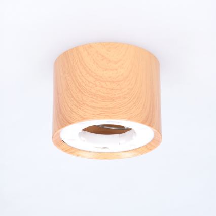 BRILAGI - Oprawa punktowa SMOOTH 1xGX53/15W/230V 60x82 mm dekor dębu