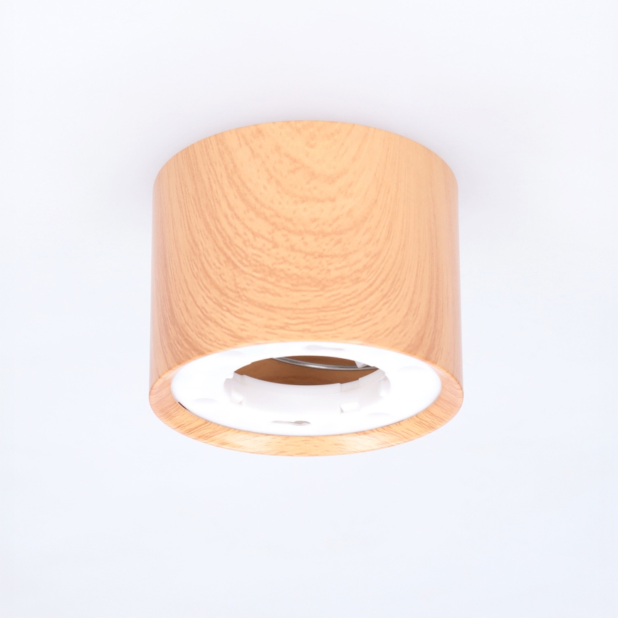BRILAGI - Oprawa punktowa SMOOTH 1xGX53/15W/230V 60x82 mm dekor dębu