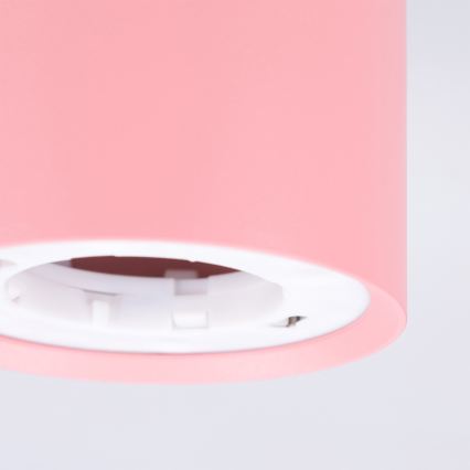 BRILAGI - Oprawa punktowa SMOOTH 1xGX53/15W/230V 60x82 mm różowa